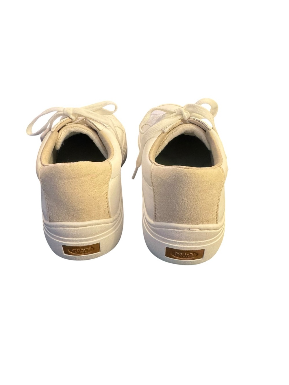 Dr. Scholl's Time Off White and Cream Lace-Up Sneaker Women’s Size 7.5 - Picture 3 of 8
